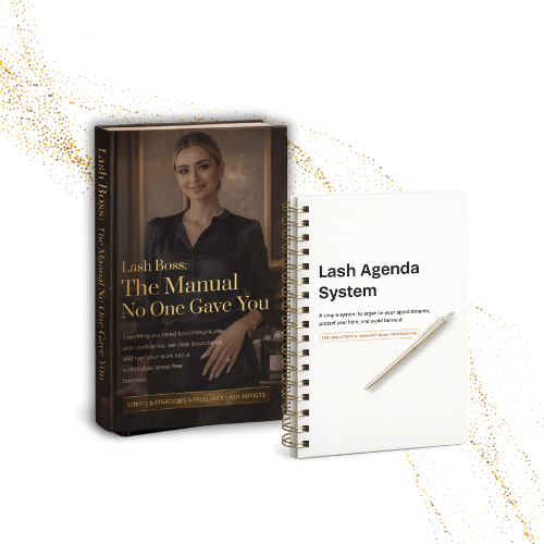 You learned how to do lashes.